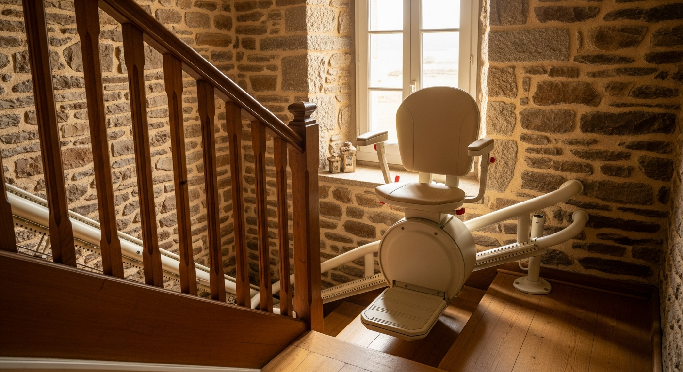 Installation de Monte-Escalier à Rennes : Retrouvez votre Autonomie